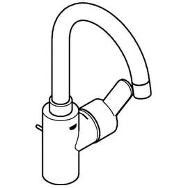 Grohe Eurodisc Cosmopolitan Zero L-Size Einhandmischer DN 15 23043003