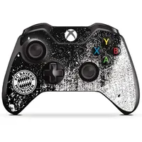 DeinDesign Skin kompatibel mit Microsoft Xbox One Controller Folie Sticker FC Bayern München Offizielles Lizenzprodukt FCB
