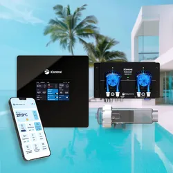 Pool Hydrolyse iControl mit Touchdisplay und integrierter App Pool-Steuerung