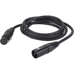 DAP-Audio FL09 DMX/AES-EBU XLR/M 3 p. XLR/F 3 p. (10 m, Einstiegsklasse, XLR), Audio Kabel