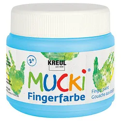 KREUL MUCKI Fingerfarbe hellblau 150,0 ml