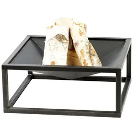 feueranker® Feuerkorb Feuerschale Pan 9 Ø 80 cm Schwarz