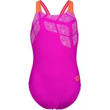 Arena Kikko Badeanzug Orange/Rosa 140