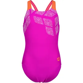 Arena Kikko Badeanzug Orange/Rosa 140