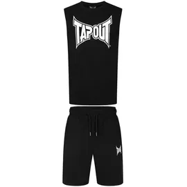 TapouT Diego ärmelloses T-Shirt & Shorts Set Schwarz S