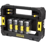 Stanley - FatMax Stanley FatMax Pro-Stack Caddy STA88580 (für bis zu 4 Schüttelboxen und 5 kleine ToughCases, kompatibel mit den Aufbewahrungssystemen Pro-Stack und T-Stak, eingebauter Tragegriff)