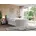 Boxspringbett 140 200 H3 Hellgrau