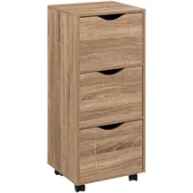 5five simply smart Turm 3 türen mit rollen in holzoptik – 5five