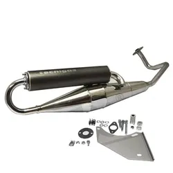 Auspuff Tecnigas Next-R Chrom GY6 50ccm 4T