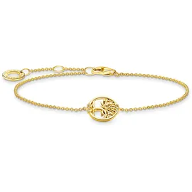 Thomas Sabo Tree of Love Armband vergoldetes Silber A2041-414-14-L19V Größe L