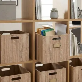 5five simply smart Simply Smart Aufbewahrungsbox 31 x 31 cm 1-tlg. beige