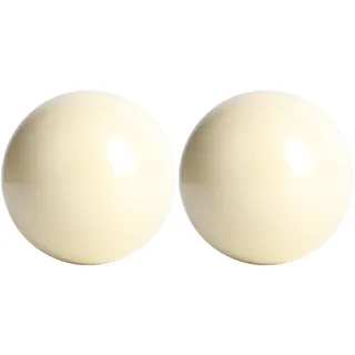 Weiße Billardkugeln, 2 Stück, Billard- und Pool-Billardkugeln Standard-Snooker-Billardtisch-Trainingskugeln Queuekugel 5,72 Cm Billardkugel