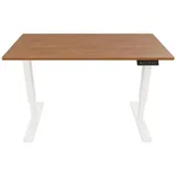 BISLEY Schreibtisch E-StarterTech Walnuss / Weiß