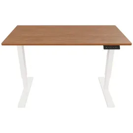 BISLEY Schreibtisch E-StarterTech Walnuss / Weiß