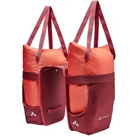Vaude TwinShopper Fahrradtasche (Größe 44L, rot