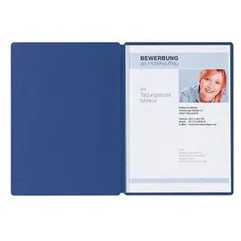 Pagna Bewerbungsmappe SOLO DIN A4 blau