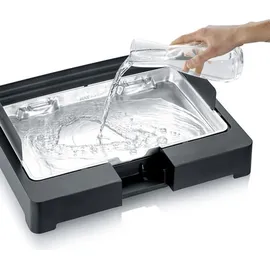 Severin PG 8562 Tischgrill mit Grillplatte