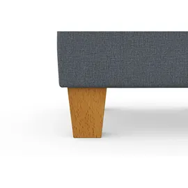 Home Affaire Polsterhocker Lindgren 61 x 46 x 61 cm Blau