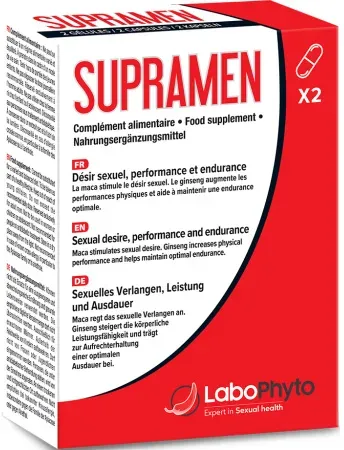 Labophyto Supramen Schnelles Sexuelles Stimulans 2 Kapseln