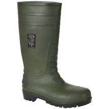 PORTWEST Total-Sicherheitsgummistiefel S5 Grün 37