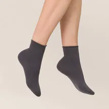 Kunert Sensual Cotton Socken 1 Paar Grau 39-42