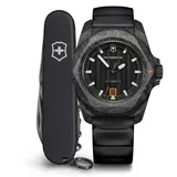 Victorinox Unisex Analog Schweizer Automatikwerk Uhr mit Gummi Armband 242023.1