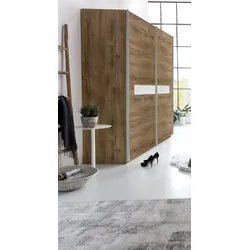 Schwebetürenschrank PAMELA - braun