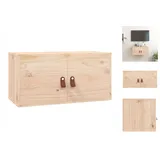 vidaXL Wandschrank 60x30x30 cm Massivholz Kiefer