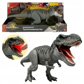 Mattel Jurassic World Rebirth Power Devour Tyrannosaurus Rex Spielfigur