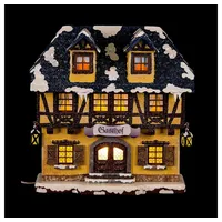 Hubrig Volkskunst GmbH Winterhaus Gasthof 15 cm