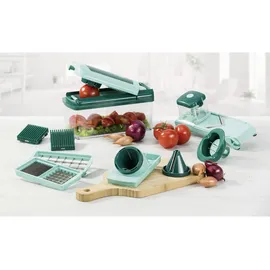 Genius Nicer Dicer Fusion 16-tlg. smaragdgrün