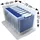 OTTO Office Aufbewahrungsbox 37,2 x 37 x 61 cm 3-tlg. transparent