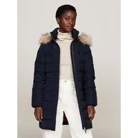 Tommy Hilfiger Damen Daunenmantel Heritage Down Tyra Coat With