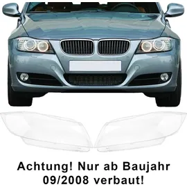Lst Scheinwerfer Glas Streuscheibe Schutzscheibe links für BMW 3er E90 E91 2008-2013