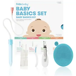frida baby 13tlg. Baby Basics Pflegeset, blau | weiss
