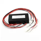 PRIISF Solarmodul Batterie Balancer 4*12V Batterie Equalizer Solar System Autos Booten, Blei Säure Lithium Ionen Lithium Eisen Phosphat usw, (LCD digitalanzeige Anzeige unterstützt Serien, Ladegerät Balance Entlader Protect Equalizer Ladungsausgleicher), Batterie Aktiv Balancer Equaliser 10 Amper HA02 HC02