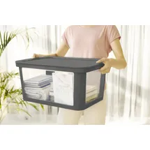 Rotho Aufbewahrungsbox Albris 57 x 39 cm 1-tlg. schwarz