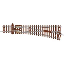 Hornby Weiche rechts 166 mm 15° 631 mm TT8009 TT