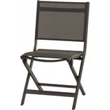 Siena Garden Tesoro Klappstuhl 51 x 58 x 86 cm anthrazit/silber M29564