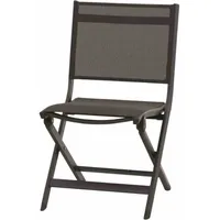 Siena Garden Tesoro Klappstuhl 51 x 58 x 86 cm anthrazit/silber M29564