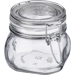 WESTMARK Vorratsglas mit Gummiring, luftdicht verschließbar 66682275 , 1 Glas, Fassungsvermögen: 0,5 Liter