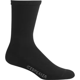 Icebreaker Lifestyle Light Crew Socken Schwarz 39-41,5