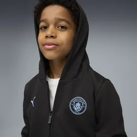 Puma Manchester City FtblEssentials Kapuzenjacke Jugendliche PUMA schwarz|blau 164 cm