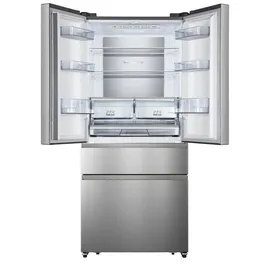 Hisense RF540N4SBI2 French Door (480 l, 1817 mm hoch, Edelstahl)
