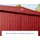 EcoStar Trend-S Typ 1 2,38 x 1,07 m purpurrot Einzeltür