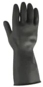 ABENA® Haushaltshandschuh Thor Black Heavy Duty, Latex 1010001250 , 1 Beutel = 12 Paar, Größe XXL