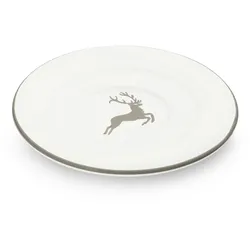 Gmundner Keramik Grauer Hirsch  Unterteller Kaffee Gourmet (Ø 16cm)