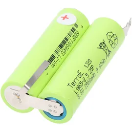 AccuCell Akku passend für Philips IPL Lumea Precision Plus, Philips Prestige SC2001, SC2002, Li-Ion, 7,2V 2500mAh