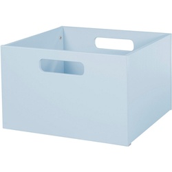 roba® Aufbewahrungsbox blau, aus Holz; Organizer für Spielzeug blau