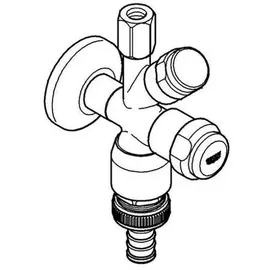Grohe WAS Kombi-Eckventil 41082000